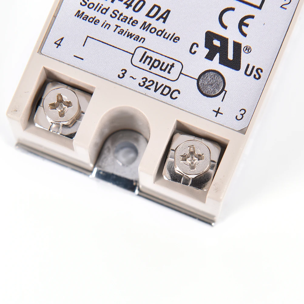 Промышленное твердотельное реле SSR 40A с защитным флагом 40DA DC control AC 1 шт.|Реле| |