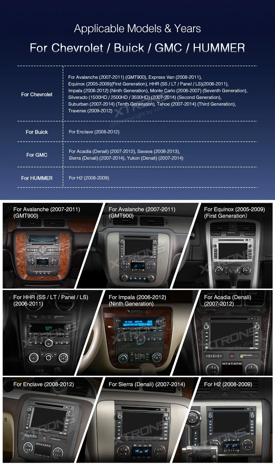 Flash Deal XTRONS 8" Android 9.0 Octa Core Car Stereo Radio Player GPS No DVD For CHEVROLET For BUICK For GMC For HUMMER 2 Flash Deal XTRONS 8" Android 9.0 Octa Core Car Stereo Radio Player GPS No DVD For CHEVROLET For BUICK For GMC For HUMMER 2