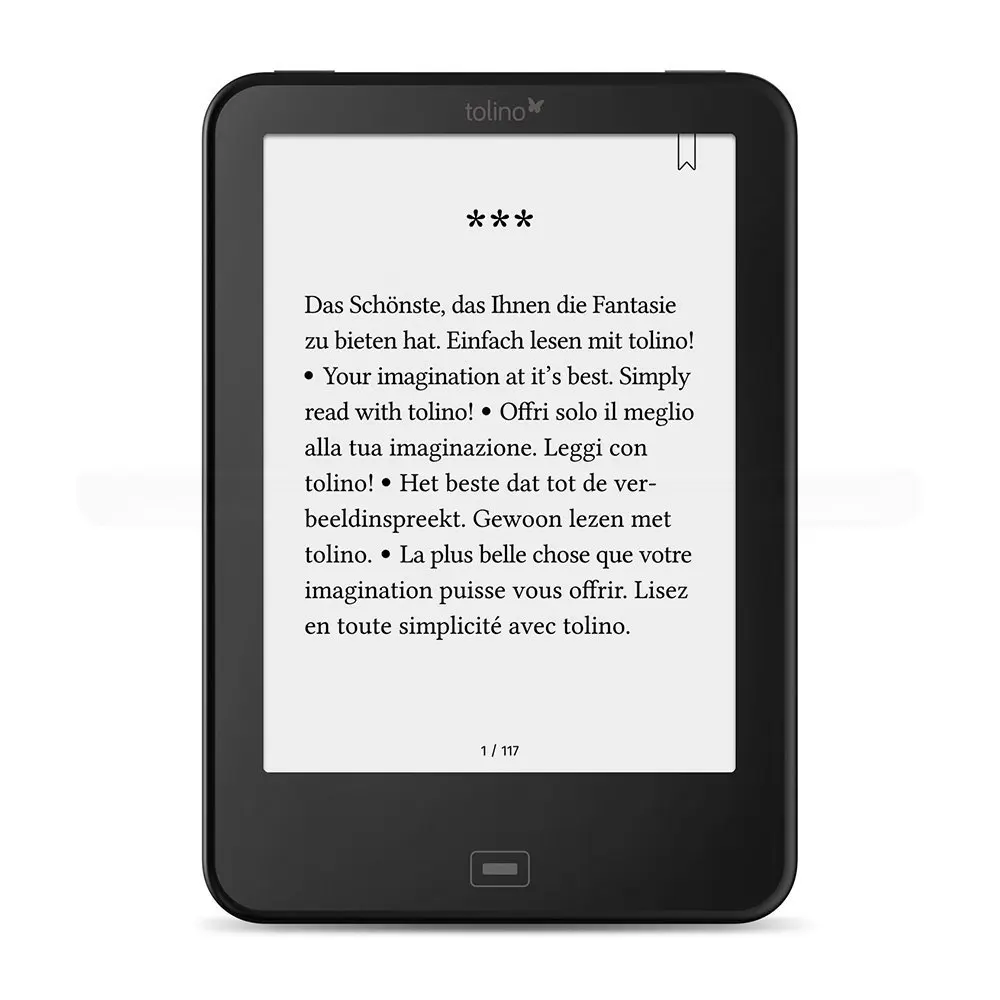 Ежедневный Водонепроницаемый Tolino Vision 2 e reader ink 6 дюймов 1024x758 сенсорный экран для
