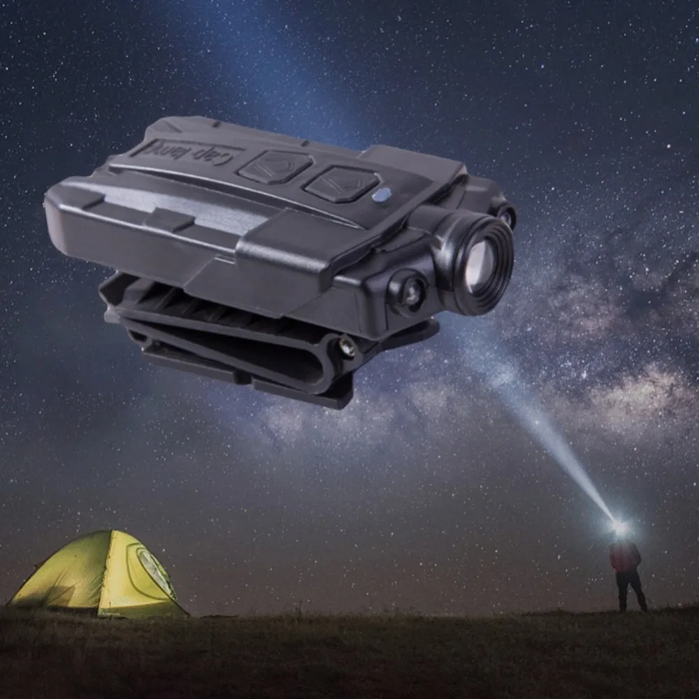 

LED Induction Hat Clip Lights Headlight Fishing Touch Sensor Headlamp USB Charging Cap Head Lamp Clip On Head Torch