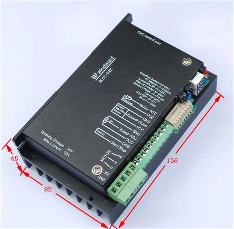 250w 60000rpm ER8 Brushless spindle motor+MACH3 driver for CNC spindle kits