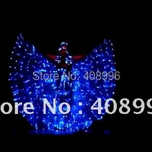 LED Light-Up костюмы/светодиодной подсветкой платье/светящиеся костюмы PAS DE синий