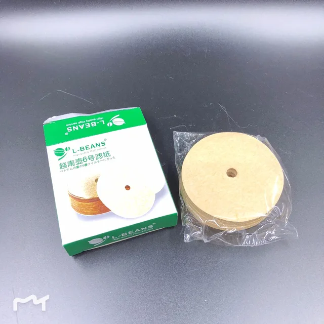 Special Offers 100pcs Coffee Filter Paper Vietnam Pot of Coffee Paper Coffee Maker Filter Jug Coffee Drip Cup Filter Maker Strainer