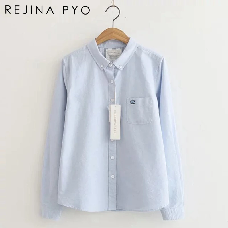 

Women New Fashion Plaid Basic Tops Shirt Casual Long Sleeve Slim Fit Cotton Tops Single Breasted Shirt