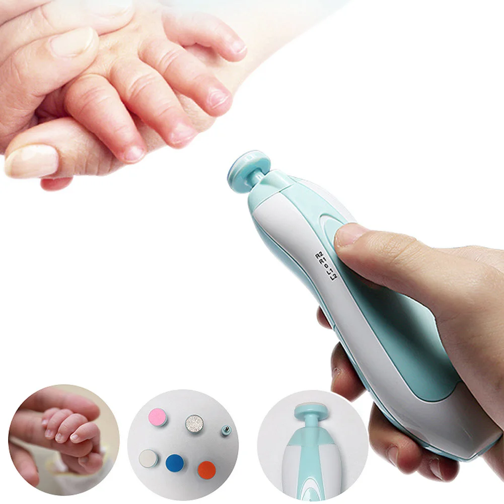 Electric Baby Nail Grinder Pen Type Kids Toenail Fingers Toes Polish Set Grinding Machine Nail Care Manicure Tools BM88