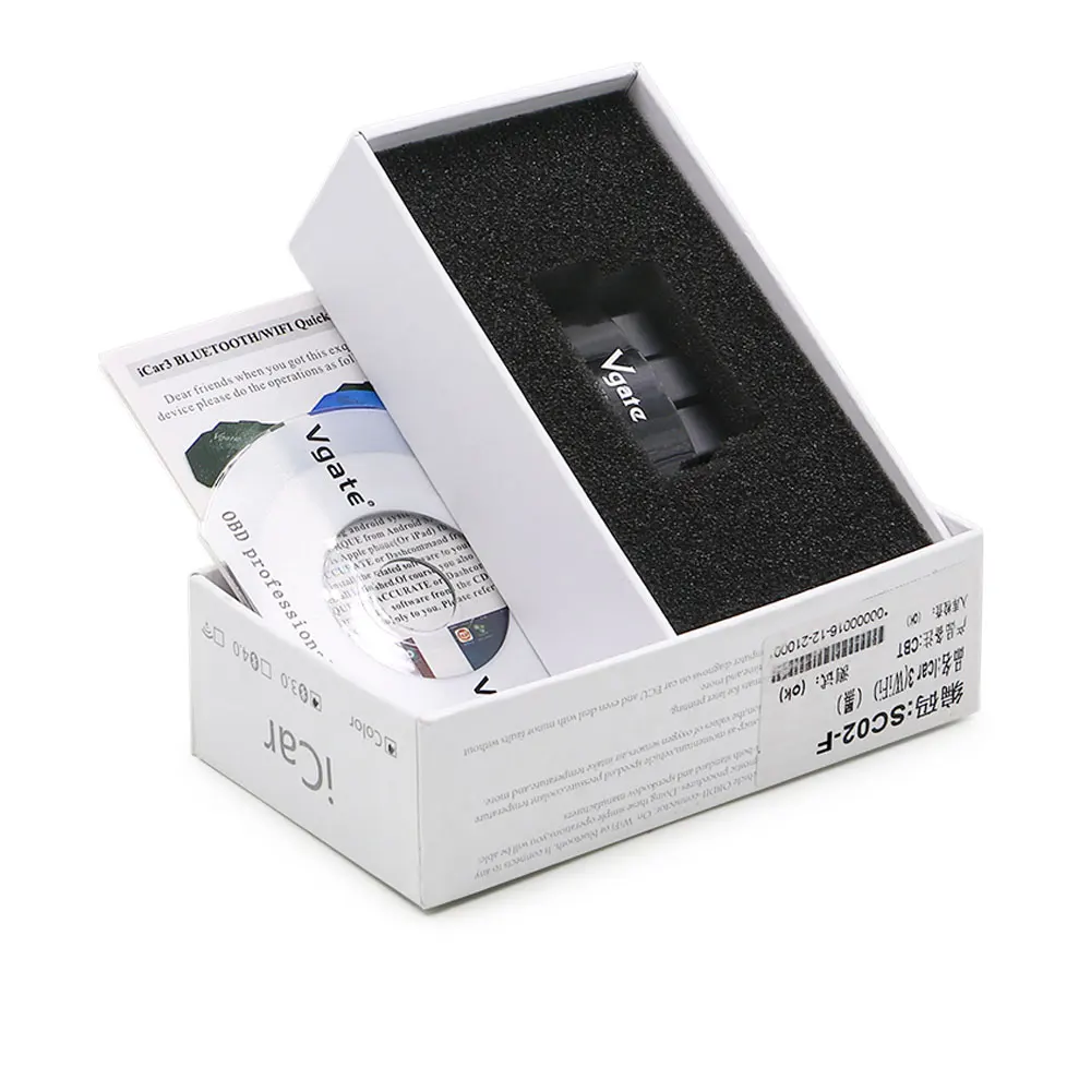 ELM327 Bluetooth/Wifi iCar 3 OBDII автоматический считыватель кодов ELM 327 Icar Pro OBD2