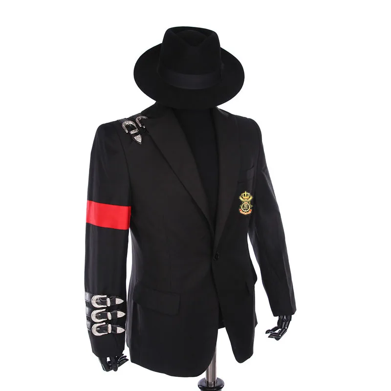 На заказ Новый MJ Профессиональный Косплей Майкл костюм Джексон ретро панк стиль