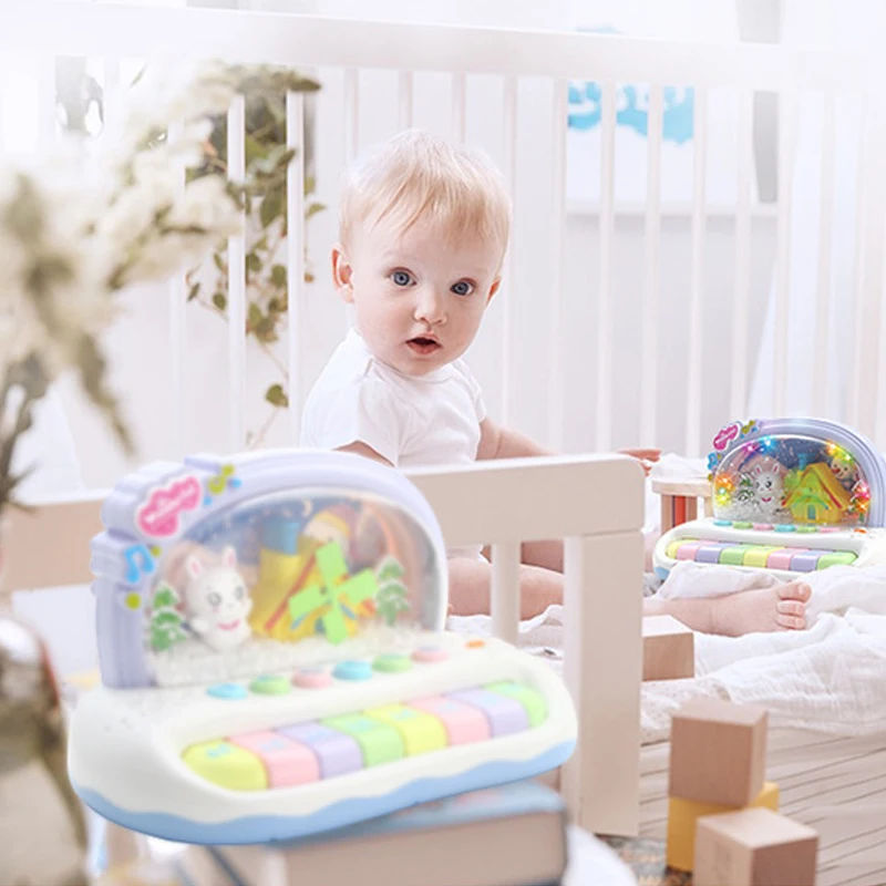 Детские электронные пианино Раннее Образование Музыкальные игрушки Mainan Anak Terbaru Хлопушка в музыкальном детские игрушки, музыкальный инструмент
