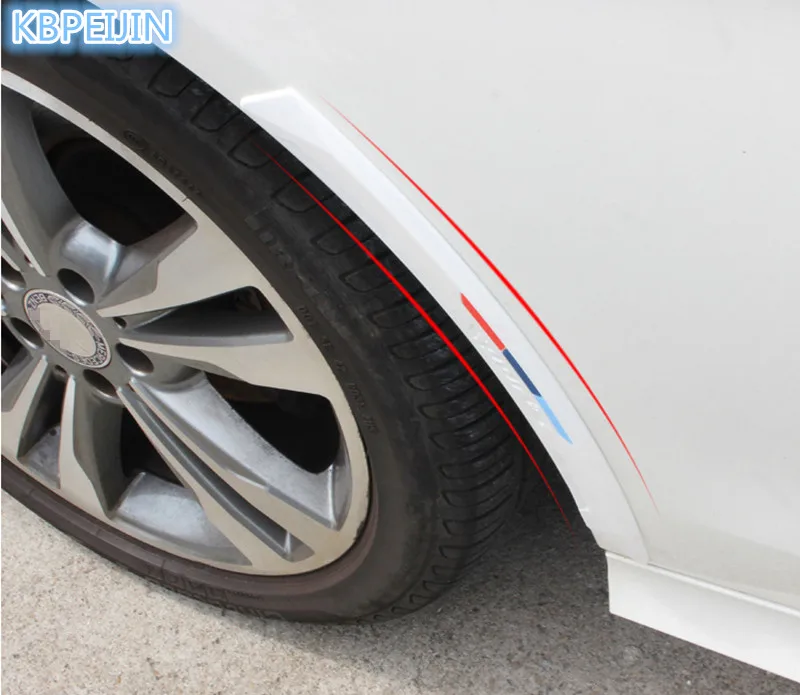 Декоративные наклейки на бампера 2 шт. для Mitsubishi outlander 2016 lancer 10 9 Аксессуары
