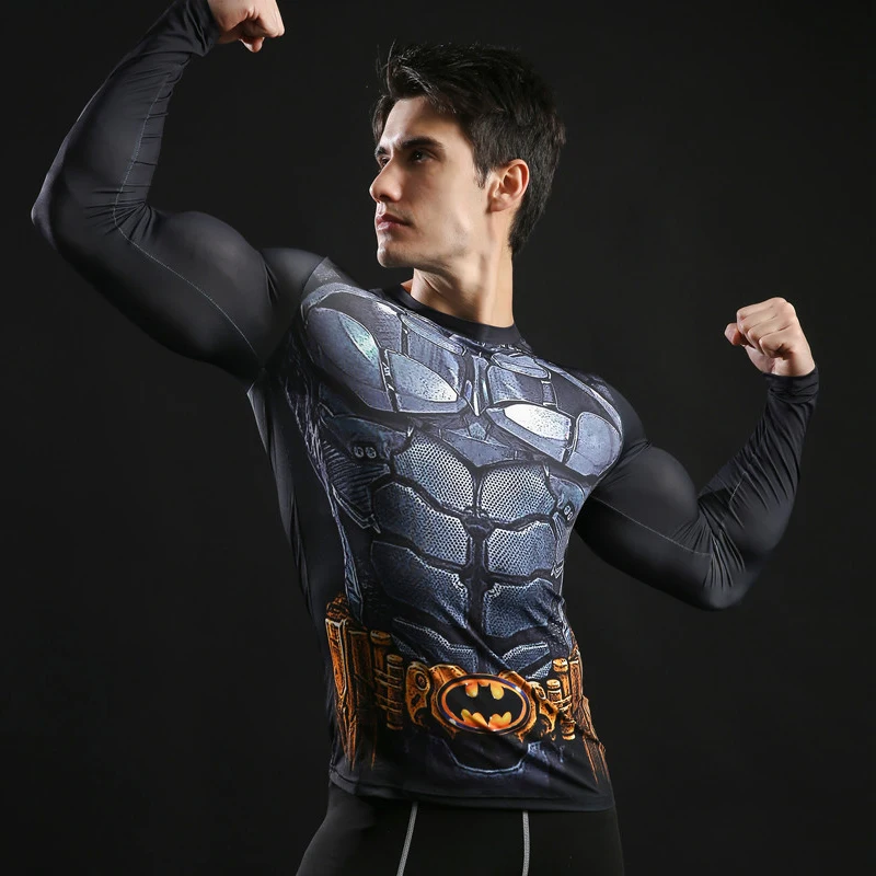 3D manga larga Harajuku Camisetas camisa de compresión Batman camisetas fitness primavera Tops novedad 2017 zootop Bear 3D manga larga Harajuku Camisetas camisa de compresión Batman camisetas fitness primavera Tops novedad 2017 zootop Bear