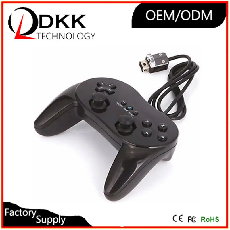 

Classic Dual Analog Wired Game Controller Pro For Nintendo Wii Remote Second generation Game Controller Gamepad For Wii