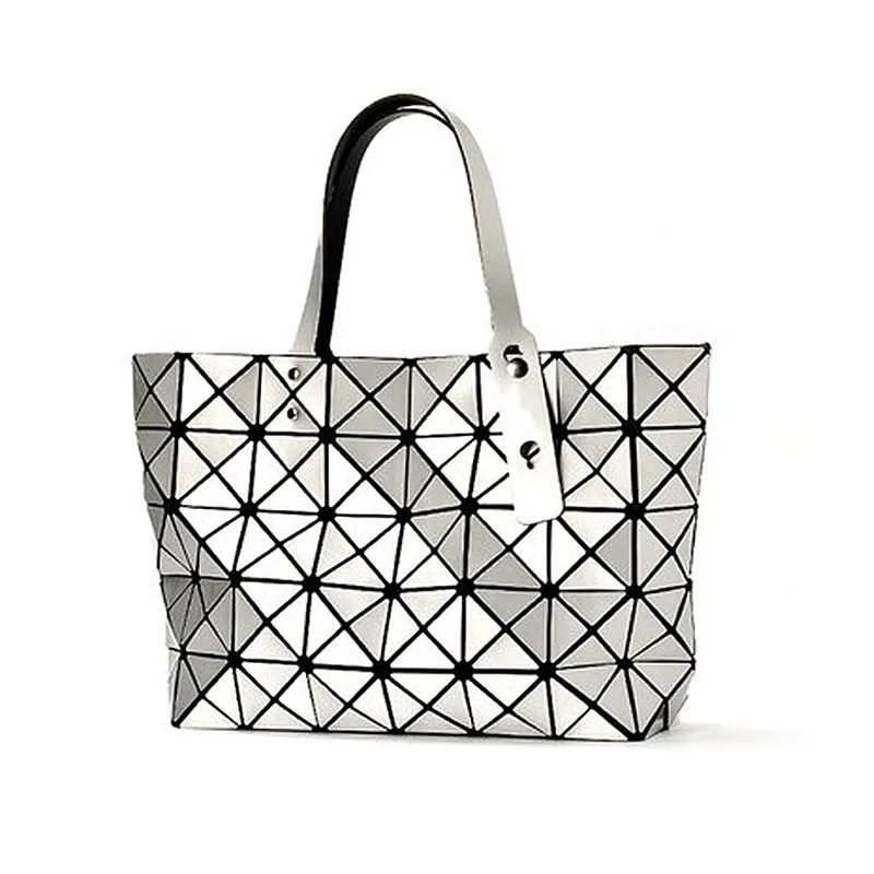 

Laser Geometric handbag women folding handbags Bao Bao Bag Fashion Tote Bolsa Female Bolso free shipping