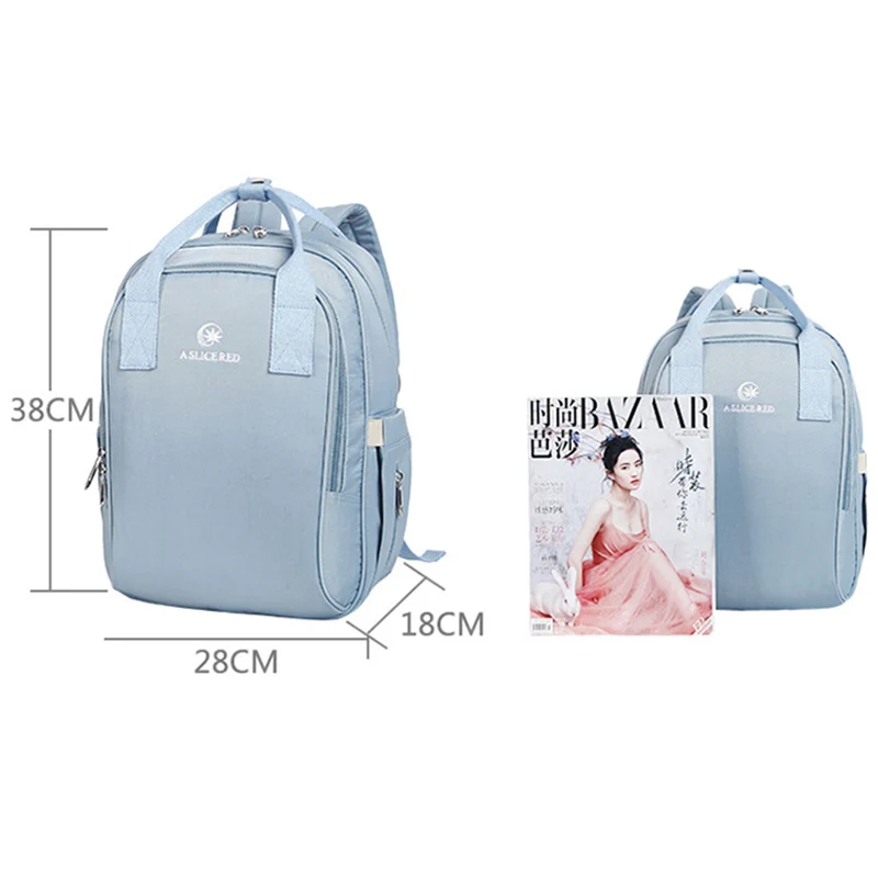 Мумия Многофункциональный рюкзак для беременных большой Ёмкость Путешествия Сумочка Baby Care открытый Организатор коляски, пеленки мешок