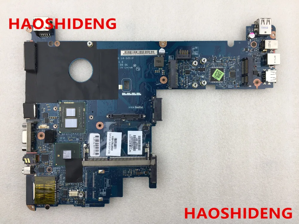 

Free Shipping,598762-001 LA-5251P for HP 2540P series Laptop Motherboard with Intel Core i7-640.All functions 100% fully Tested!