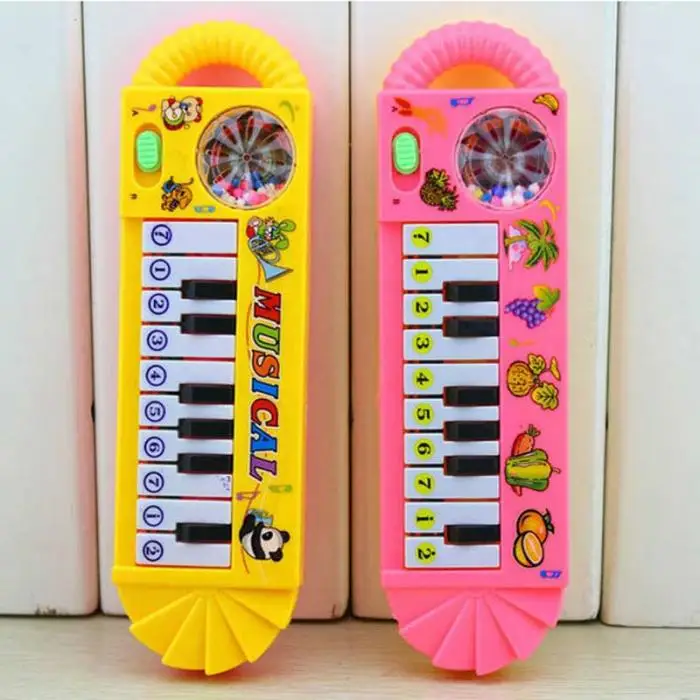Детские развивающие игрушки для малышей, пластиковые детские музыкальные пианино, Ранние развивающие игрушечный инструмент для девочек, детские подарочные игрушки ZJD