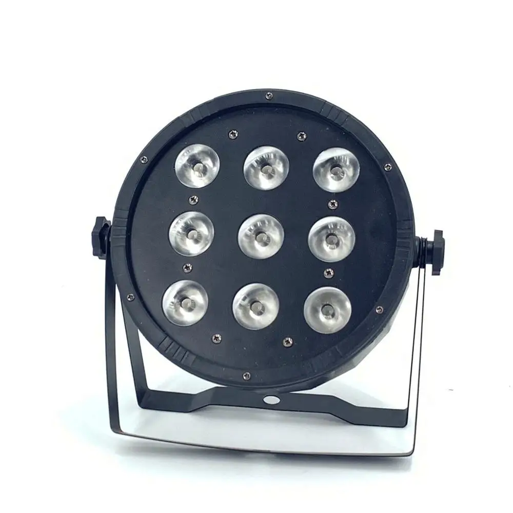 

led par light 9x18W RGBWA UV 6IN1 led par Wash Disco Light DMX Controller dj light Stage lighting