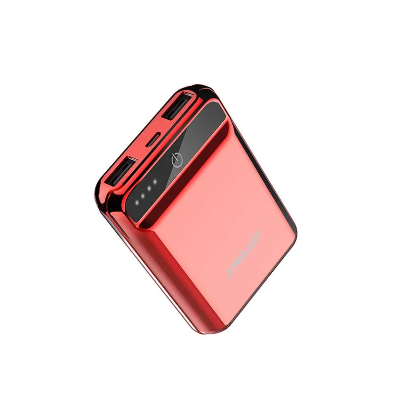 

Teclast Power Bank A10 Mini 10000mAh Power Bank Dual USB Output 10000mAh External Battery Charger for mobile phone