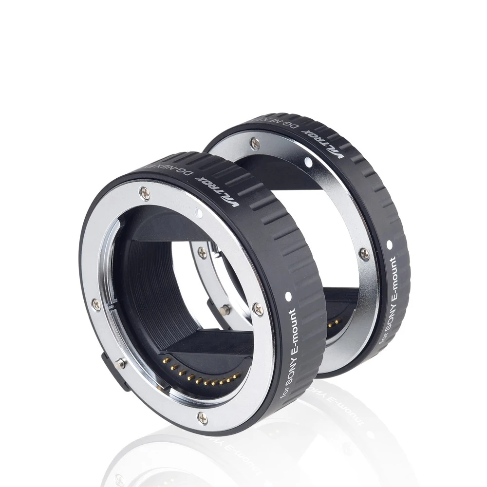 

Viltrox Auto Focus Macro Extension Tube Lens Adapter for Sony E Mount Camera A7 A7R A7S A7SII NEX-7 A6000 A6300