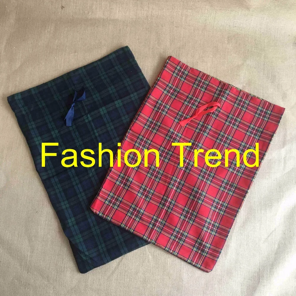 plaid santa sack (4)