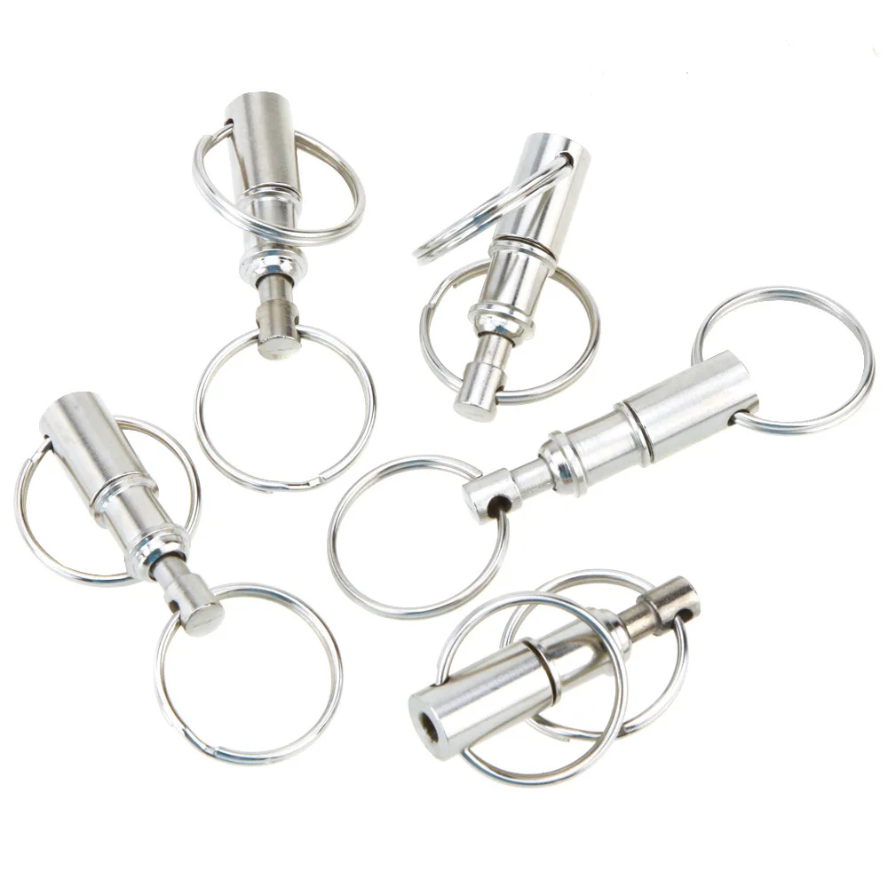 

Quick Release Keychains Pull-Apart Multi Tools Removable Keyring Release Detachable Keychain Lock Holder Key Rings Outdoor Tool