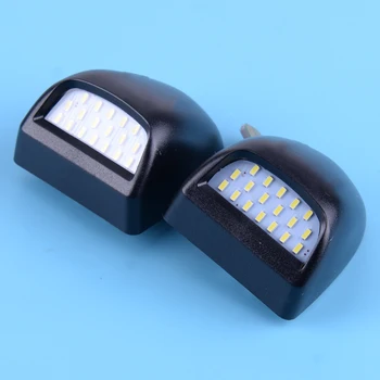 

2pcs Rear 18 LED License Plate Light Lamp Fit For Chevy Avalanche 1500 Silverado 1500 Cadillac Escalade