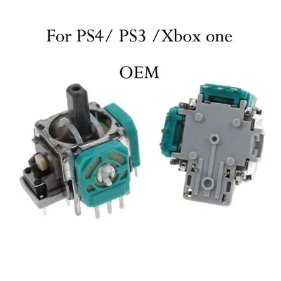 1 шт 3pin 4PIN Замена 3D Аналоговый джойстик палочки для PS3 PS4 xbox 360 PS2 контроллер геймпад для xbox One 3 - Цвет: OEM for PS4 XBOX one