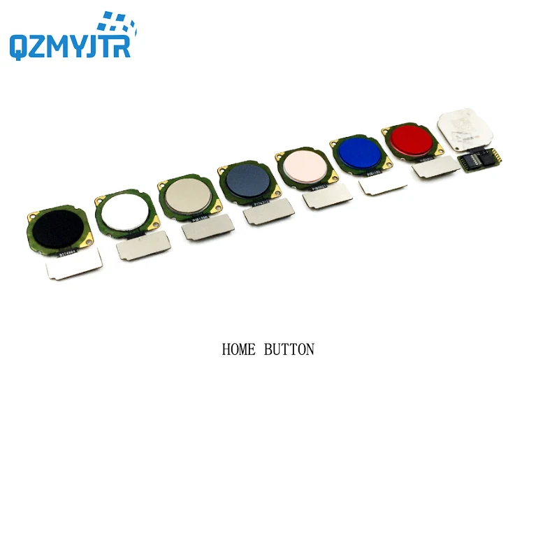 Новая Замена для huawei mate 10 lite/nova 2i датчик отпечатков пальцев кнопка Home Touch ID разъем возврат в меню ключ гибкий кабель - Цвет: home button rose