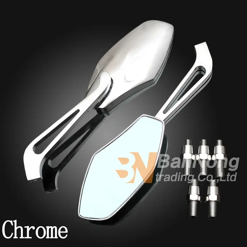 

Free shipping Motorcycle metal Rearview Mirror For Honda Steed 400 600 Shadow 400 Magna Yamaha XV 125 250 400 VN 400 800 vulcan