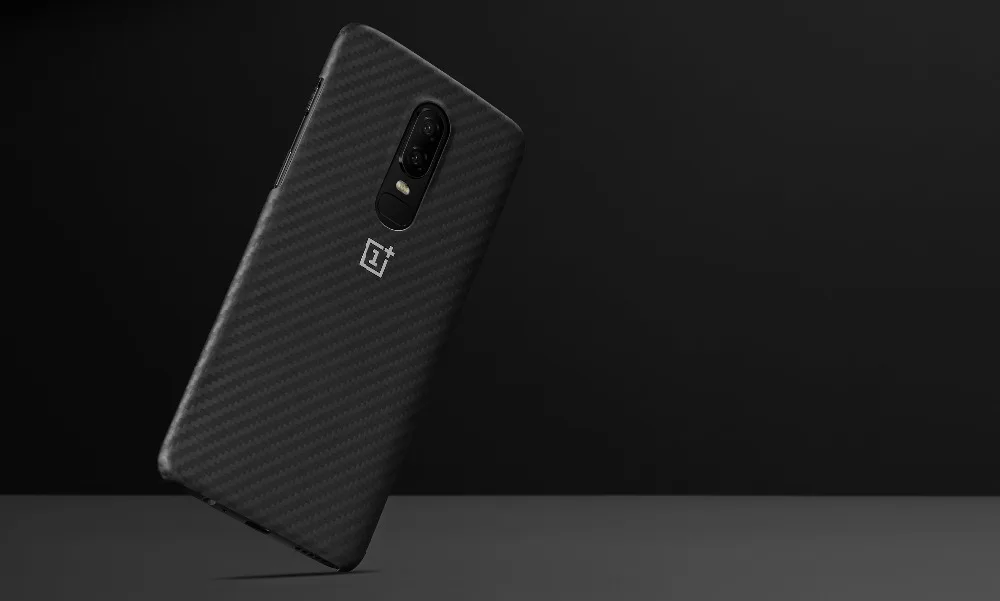 Чехол для OnePlus 6 Официальный чехол Karbon материал арамидное волокно PC полукруглая задняя крышка оболочка песчаник карбон для OnePlus6