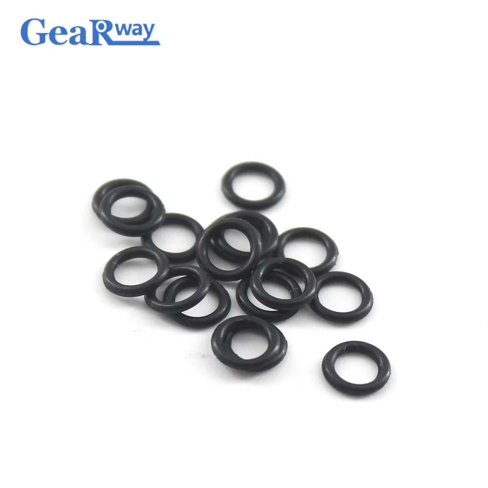 

Gearway 1.8mm Thickness O Ring Seal Gasket Black NBR O type Ring 20.4/21.2/22.4/23.6/38.7/10mm ID 70 Hardness O Ring Sealing