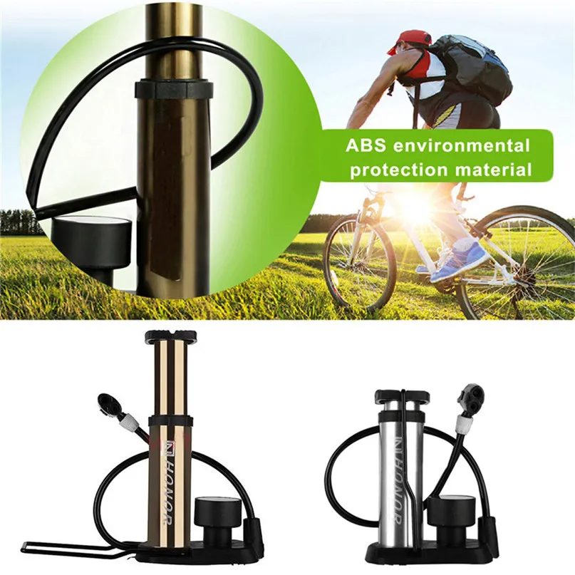 120 Psi High Pressure Bike Pump Bicycle Tire Portable Inflator Mountain Bike Air Pump Bike for bike in bicycle pump #2A24 (5)