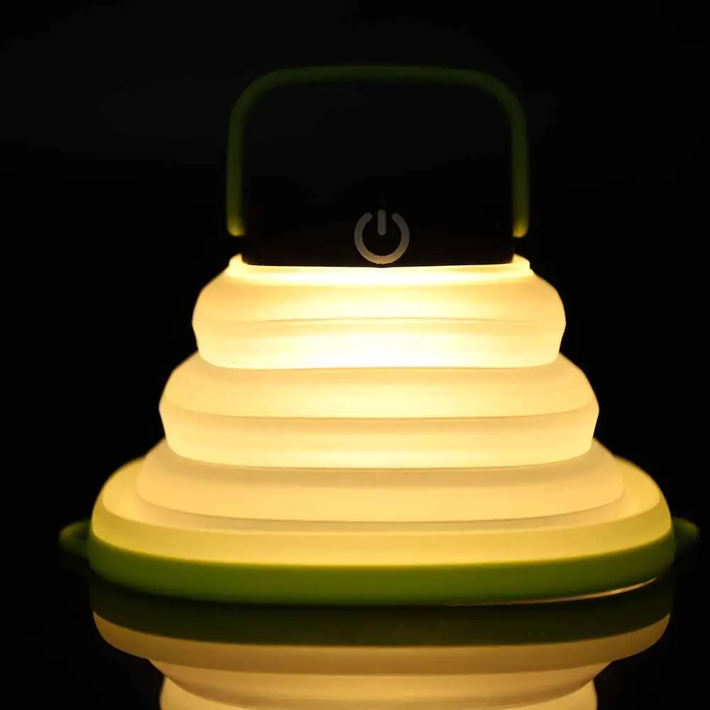 Солнечный светодиодный фонарь usb зарядка светодиодный рабочий светильник для кемпинга аварийный светодиодный аварийный свет светодиод рабочий свет - Цвет: Зеленый