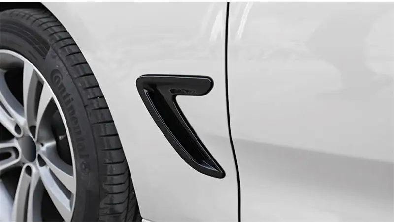 Автомобильный Стайлинг передняя сторона зеркала Корпус крышки вентиляционных отверстий отделка крыло украшения наклейки для BMW F34 3 Serise GT 3gt авто аксессуары