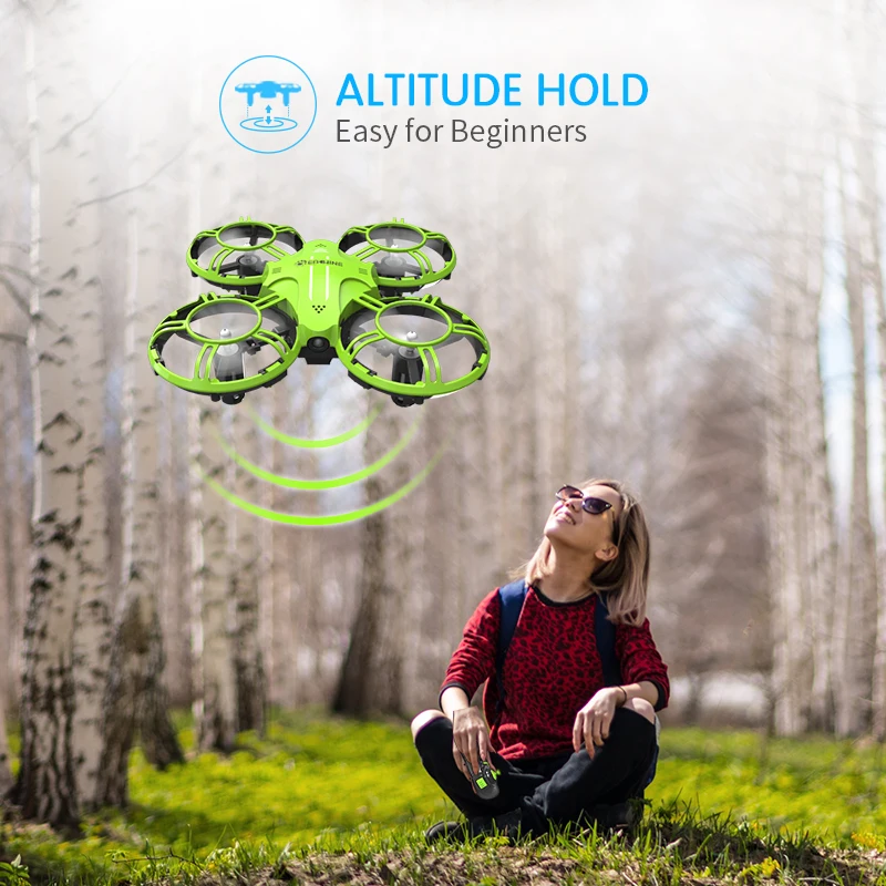 Eachine E016H Mini Altitude Hold Headless Mode 8mins Flight Time 2.4G RC Drone quadcopter RTF RC Helicopter For Kids VS S9HW H49
