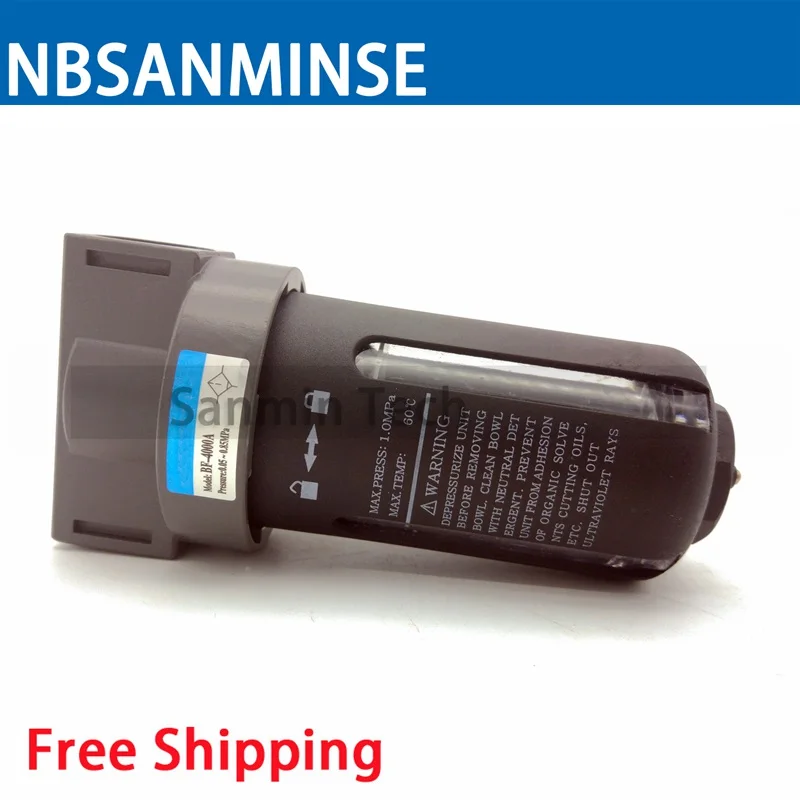 

AF 2000 BF 2000 1/4 3/8 1/2 Air Preparation Units Filter AirTAC Type Source Equipment Units FRL Air Compressor Auto Drain Sanmin
