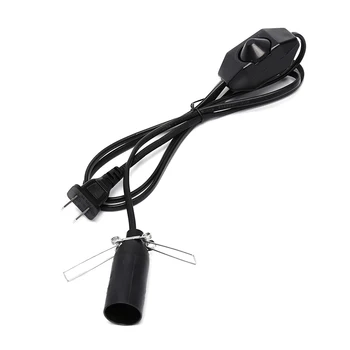 

1Pcs 1.5M Salt Lamp Dimmer Control Switch Power Cable Cord E12 Socket US Plug