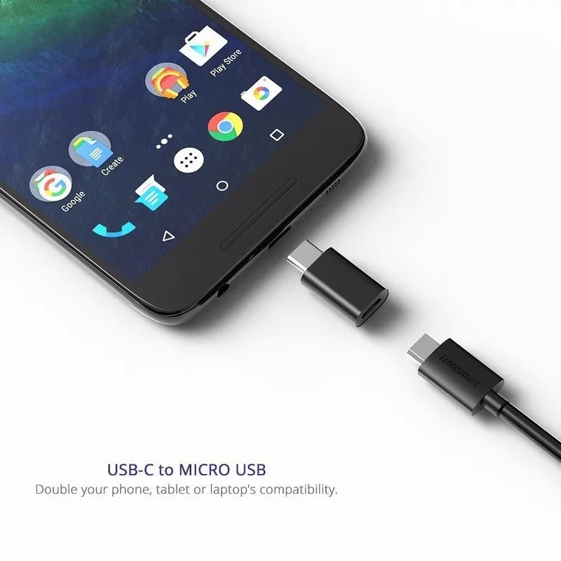 3 шт. USB-C type-C к Micro USB адаптер для передачи данных и зарядки для huawei P9 LG G5 для Xiaomi mi5 4c mi5s plus для Meizu Pro6