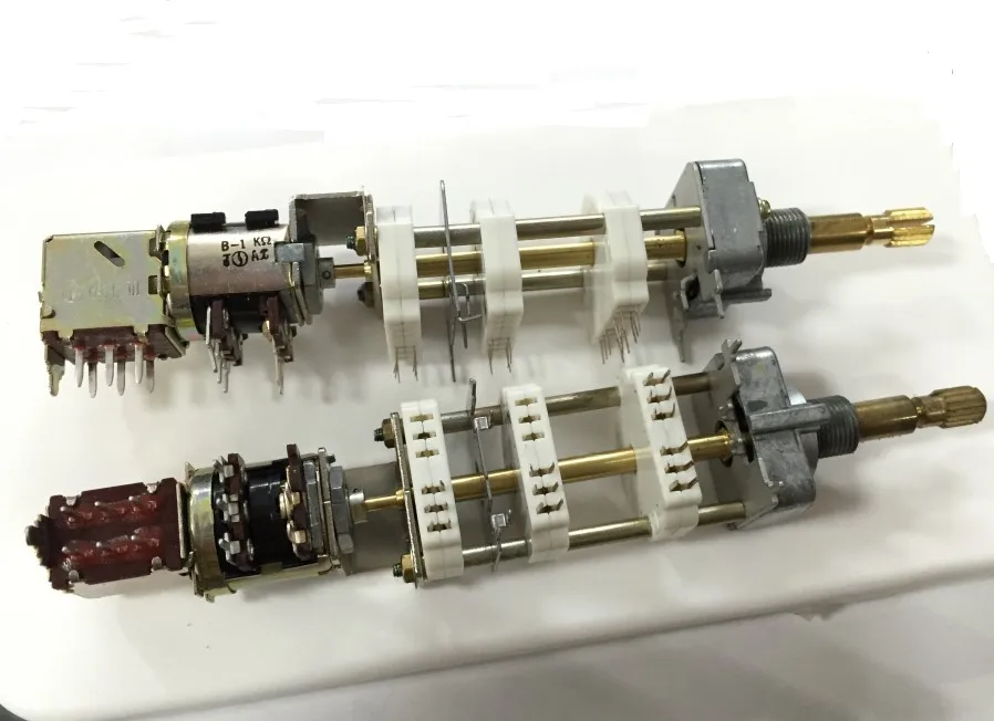 

J-NOBLE ADR255S V8812 dual-axis potentiometer 1K with 10-position rotary band switch