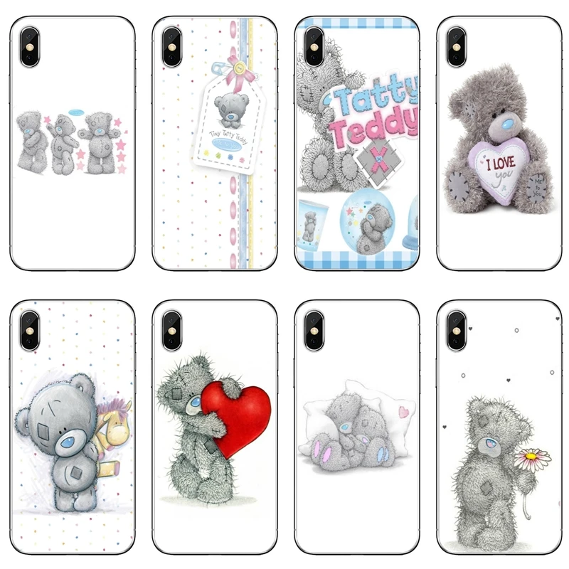 

phone tpu soft case For Samsung Galaxy A10 A30 A40 A50 A60 A70 Huawei P30 lite pro P Smart Y6 2019 Tatty Teddy Me To You Bear