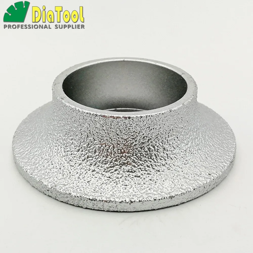 Dia75mmX20mm, profile wheel for demi-bullnose edge, Vacuum brazed diamond grinding wheel