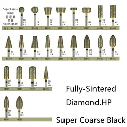 2,35 мм очень грубые черные инструмент dremel спеченный алмаз боры абразивных шлифовальной головки dremel Аксессуары dremel diamond