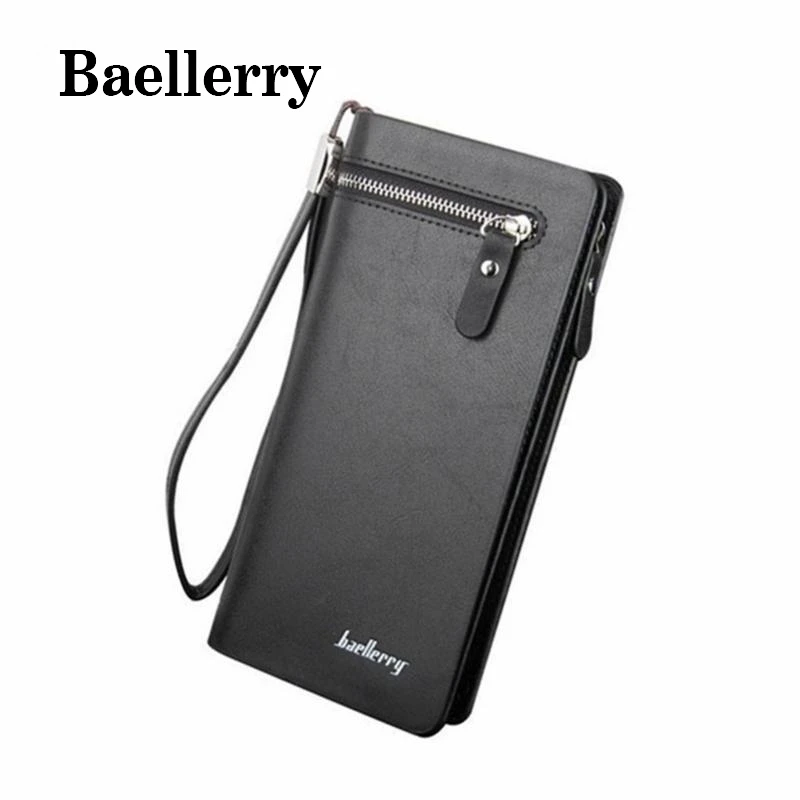 

Baellerry Hot Sale Wallet Fashion Casual Long Men Wallets Bag Multi Big Capacity Card Coin Purse Holder Purse Wallets Men DB5714