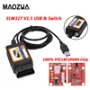Maozua OBD2 ELM327 V1.5 USB Switch OBD Scanner for Focus ELM327 V1.5 Modified Open Hidden for Ford Forscan HS-CAN/MS-CAN ► Photo 1/6