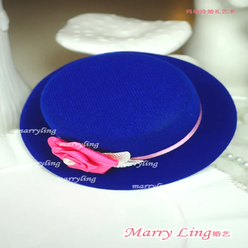 personality creative formal hat candy bags gift box wedding and party