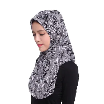 

Muslim Arabia Headband Cap Arabian Front Scarf Fashion Hijab New High Quality