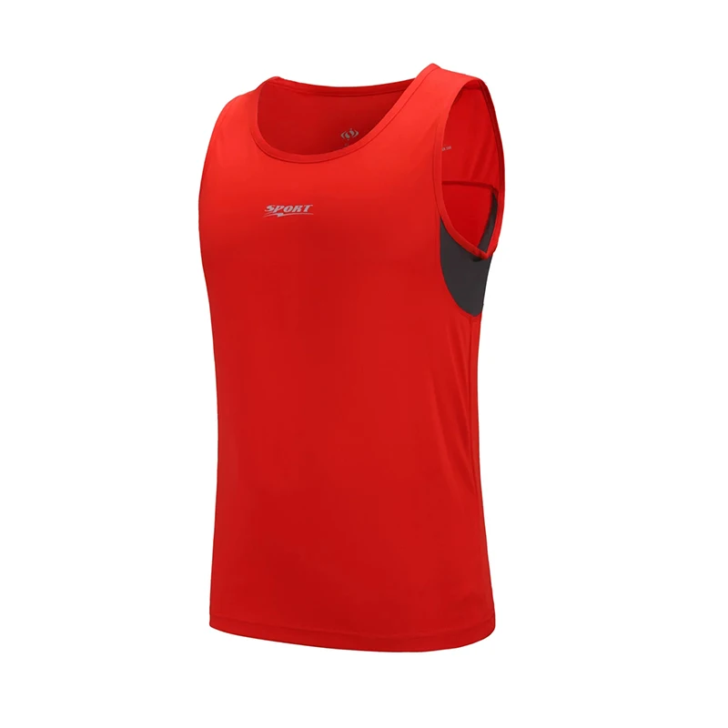New Quickly Dry Mens Running Shirts Compression Tights Gym Tank Top Fitness Sleeveless T-shirts Sport SHM Best Running Vest