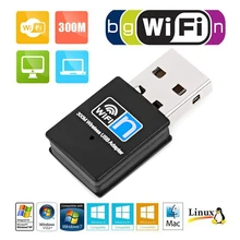 Мини 300M USB2.0 RTL8192 Wifi ключ WiFi адаптер беспроводной wifi ключ сетевая карта 802,11 n/g/b Wifi LAN адаптер