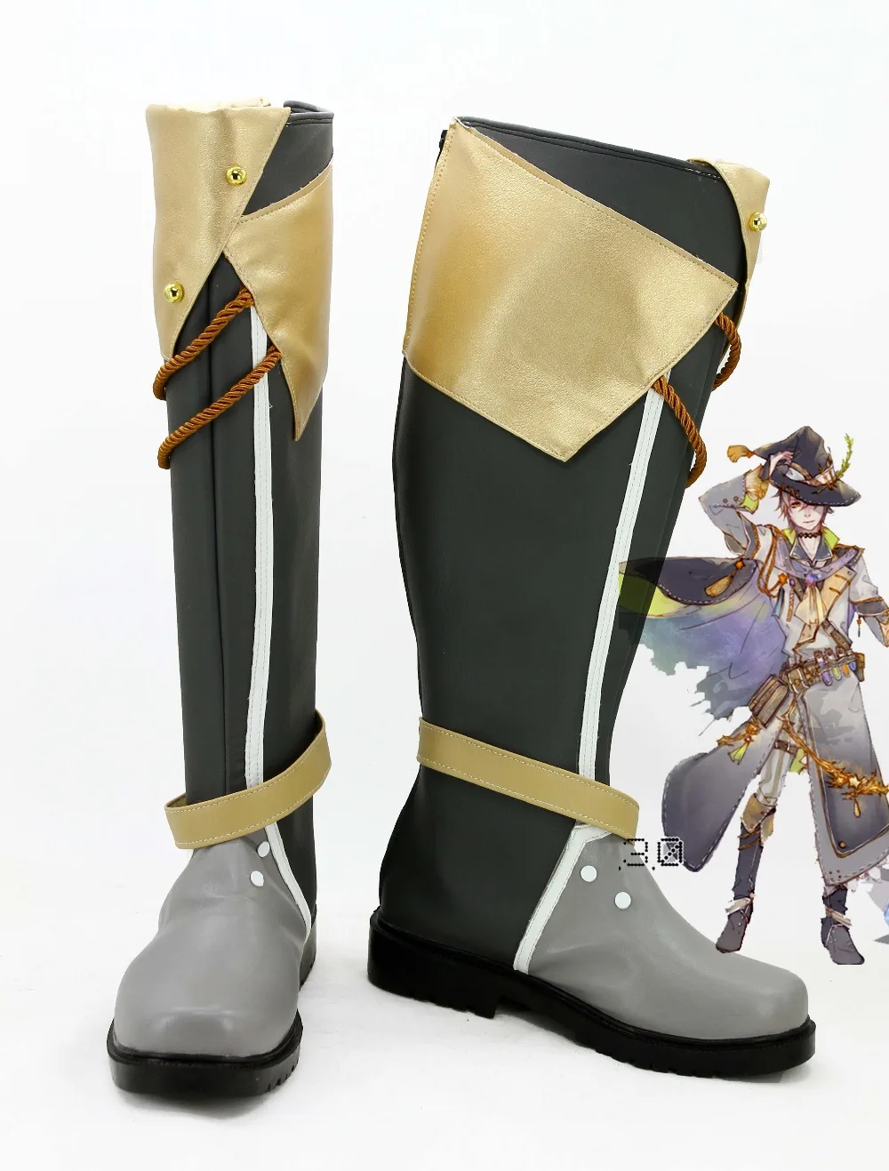 Full time Master Bounty Hunters Cosplay Shoes Boots