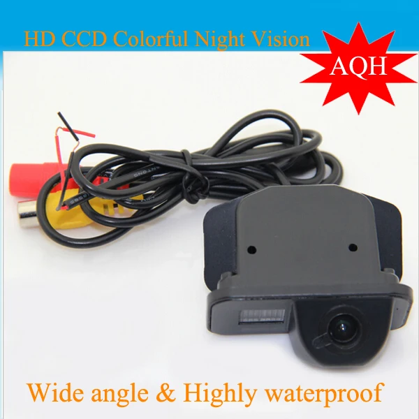 

Free Shipping Waterproof Car Rearview CCD parking Camera Wide Angle Lens Suitable For Toyota Corolla2011/2012/2013