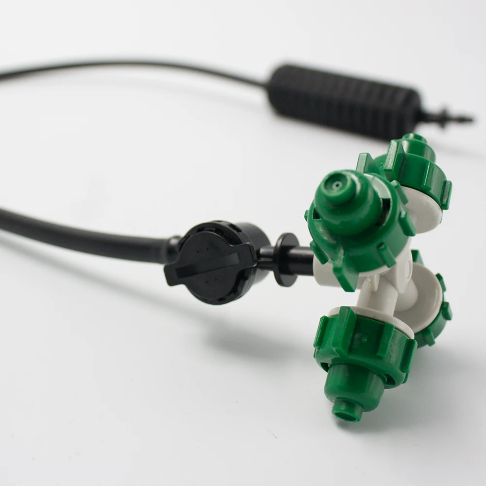 5set Black Heavy Hammer Hanging Anti Drip Sprinkler Watering Kits High